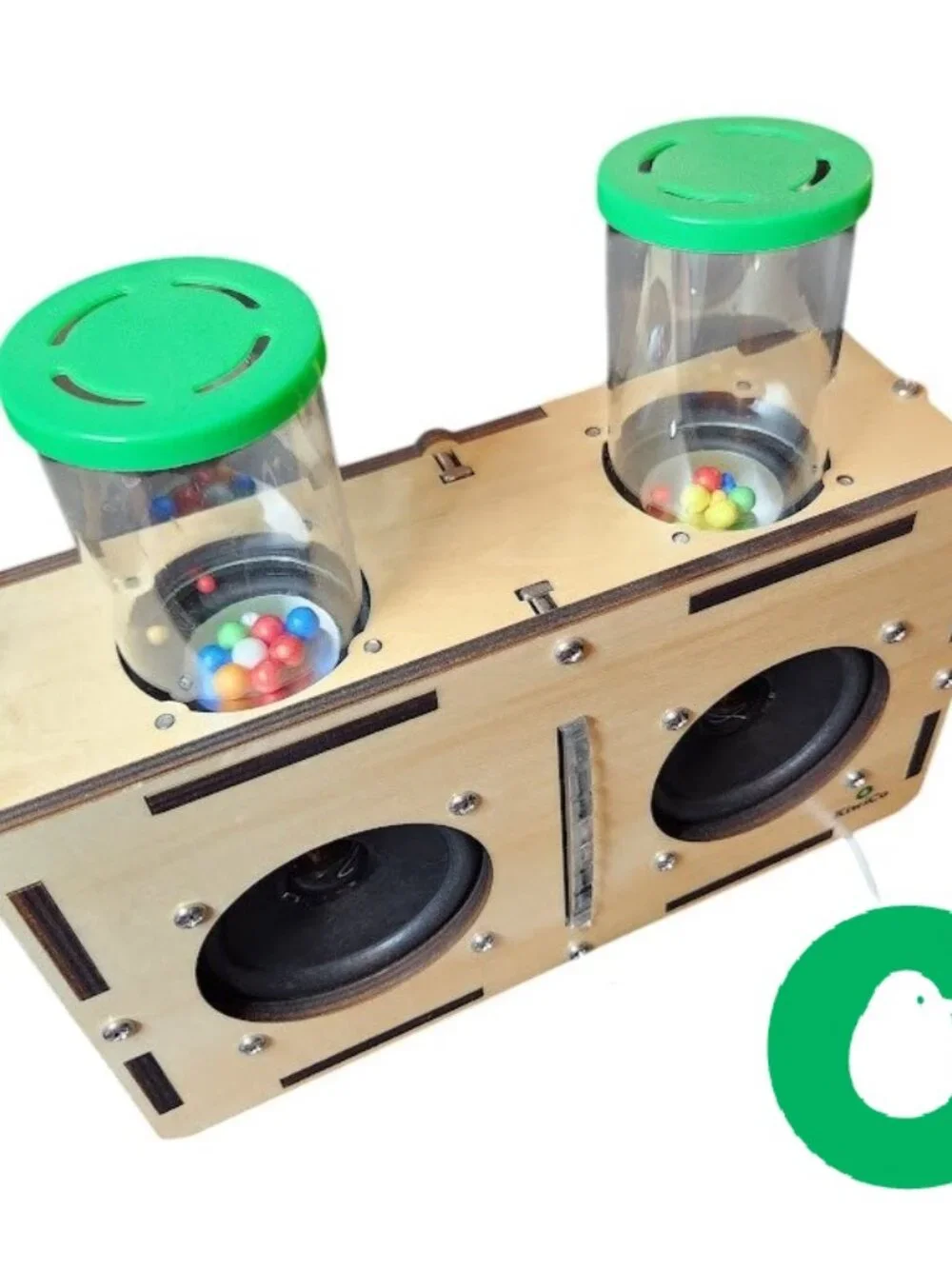 KiwiCo. Kiwi Co. Kinetic Light-up Bluetooth Speaker Science STEM Circuits USB Sp